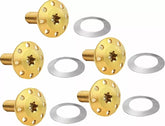 Arlen Ness Holeshot Floating Brake Rotor Bolt Kit Gold | 300-908