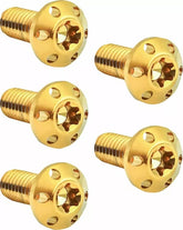 Arlen Ness Holeshot Brake Rotor Bolt Kit Gold | 300-911