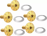 Arlen Ness Holeshot Floating Brake Rotor Bolt Kit Gold | 300-916