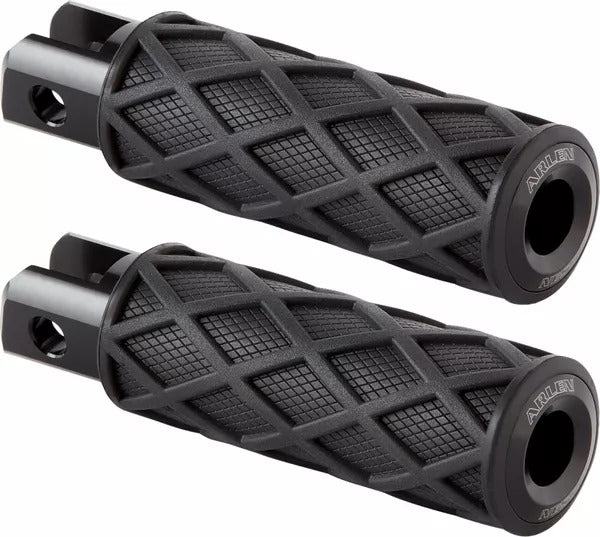 Arlen Ness Diamond Footpegs Black | 400-051