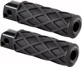 Arlen Ness Diamond Footpegs Black | 400-053