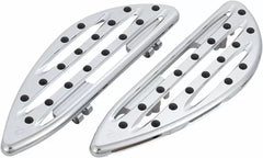 Arlen Ness Deep Cut Floorboards Chrome | 410-004