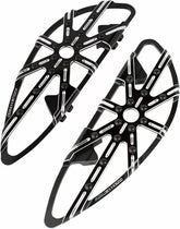 Arlen Ness Adjustable Driver Floorboards Black | 410-005