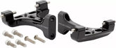 Arlen Ness Forged Passenger Floorboard Mounts Black | 410-032
