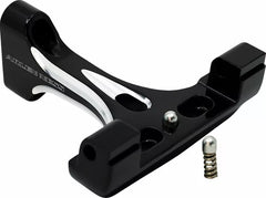 Arlen Ness Forged Passenger Floorboard Mounts Black | 410-033