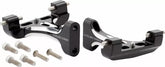 Arlen Ness Forged Passenger Floorboard Mounts Black | 410-033