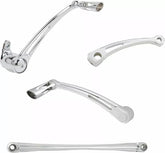 Arlen Ness Deep Cut Foot Control Kits Chrome | 420-109