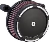 ARLEN NESS AIR FILTER KIT BIG SUCKER STAGE 1 WITH SYNTHETIC AIR FILTER SLOT TRACK BLACK | 50-839