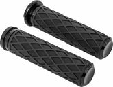 Arlen Ness Diamond Grips Black | 500-004