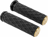 Arlen Ness Diamond Grips Brass | 500-009