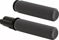 Arlen Ness Knurled Grips Black | 500-050