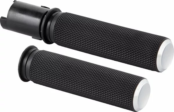 Arlen Ness Knurled Grips Chrome | 500-051