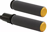 Arlen Ness Knurled Grips Gold | 500-054