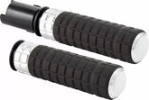 Arlen Ness SpeedLiner Grips Chrome | 500-063