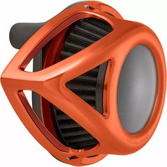 Arlen Ness Clear Tear Air Cleaner Kit Orange | 600-001