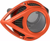 Arlen Ness Clear Tear Air Cleaner Kit Orange | 600-002