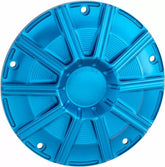 Arlen Ness 10-Gauge Derby Cover Blue | 700-003