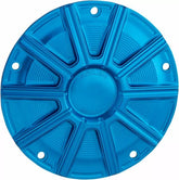 Arlen Ness 10-Gauge Derby Cover Blue | 700-019