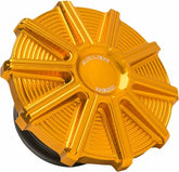 Arlen Ness Vented Gas Cap Gold | 701-004