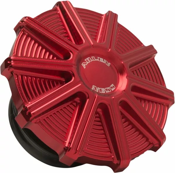 Arlen Ness Vented Gas Cap Red | 701-006