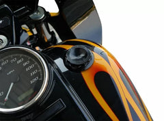 Arlen Ness Vented Gas Cap Black | 701-010