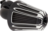 ARLEN NESS AIR CLEANER KIT MONSTER SUCKER WITH COVER DEEP CUT BLACK | 81-004