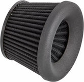 Arlen Ness Replacement Velocity 65°/90° Air Filter Black | 81-208