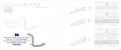 HOMOLOGATED EURO4 LINK PIPE