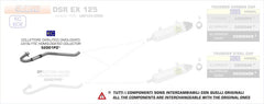 HOMOLOGATED STAINLESS STEEL COLLECTOR WITH CATALYST FOR ORIGINAL AND ARROW SILENCERS