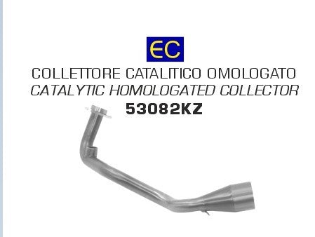 Street Catalytic homologated link pipe for Urban Exhaust, EC Homologated