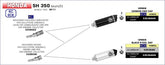Street Catalytic homologated link pipe for Urban Exhaust, EC Homologated
