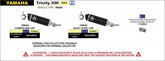 Scooter Urban aluminium Dark silencer with carbon fibre end cap, Endcap Carbon, ECE Homologated, Included DB-Killer