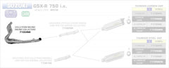 4:2:1 STAINLESS STEEL COLLECTORS FOR ARROW SILENCERS