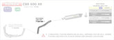 STAINLESS STEEL CENTRAL MID-PIPE FOR STOCK AND ARROW COLLECTORS
