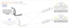 STAINLESS STEEL LINK PIPE FOR ARROW SILENCERS