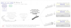 STAINLES STEEL LINK PIPE FOR ARROW SILENCERS