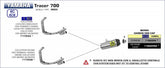 Street Catalytic homologated collectors kit for Works silencers, EC Homologated