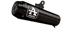 HOMOLOGATED NICHROM DARK PRO-RACE SILENCER WITH WELDED LINK PIPE AND CARBON END CAP