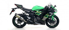 HOMOLOGATED PRO RACE TITANIUM SILENCER WITH WELDED LINK PIPE