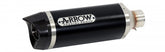 Street Street Thunder aluminium Dark silencer with carby end cap, Endcap Carbon, ECE Homologated, Included DB-Killer