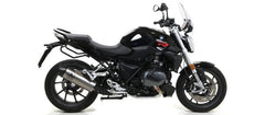 Street Maxi Race-Tech titanium silencer with carby end cap, Endcap Carbon, ECE Homologated, Included DB-Killer