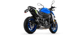 HOMOLOGATED DARK NICHROM PRO-RACE SILENCER WITH WELDED LINK PIPE