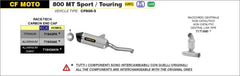 HOMOLOGATED ALUMINUM RACE TECH SILENCER WITH WELDED LINK PIPE
