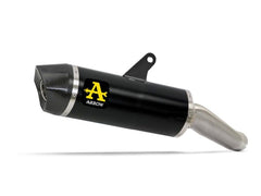 Exhaust Indy Race Slip-On Dark Aluminum Approved