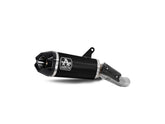 Exhaust Indy Race Slip-On Dark Aluminum Approved