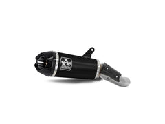 Exhaust Indy Race Slip-On Dark Aluminum Approved