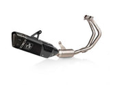 Full Exhaust System Pista Black Titanium Slip-On Approved