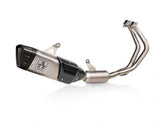Full Exhaust System Pista Titanium Slip-On Approved
