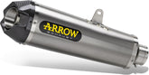 Works Titanium silencer with carby end cap