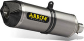 Race-Tech aluminium silencer with carby end cap